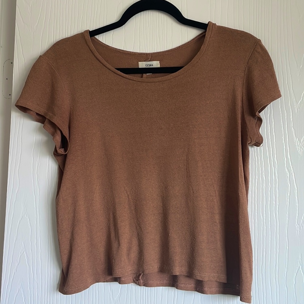 Ozma Lou Tee terracotta